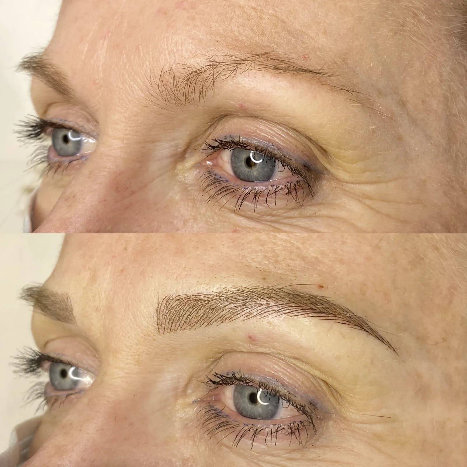 Microblading, avant et après — Beauty Art Pro, Genève