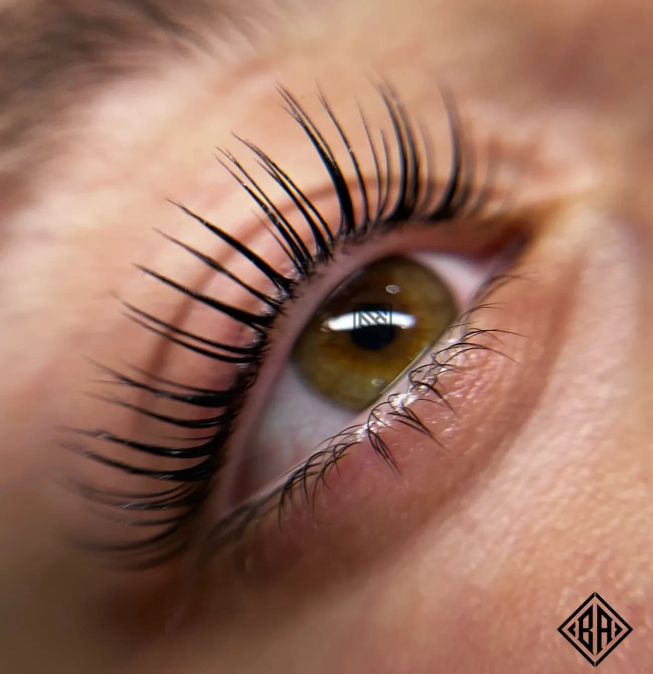 Résultat d’un rehaussement de cils chez Beauty Art Pro à Genève